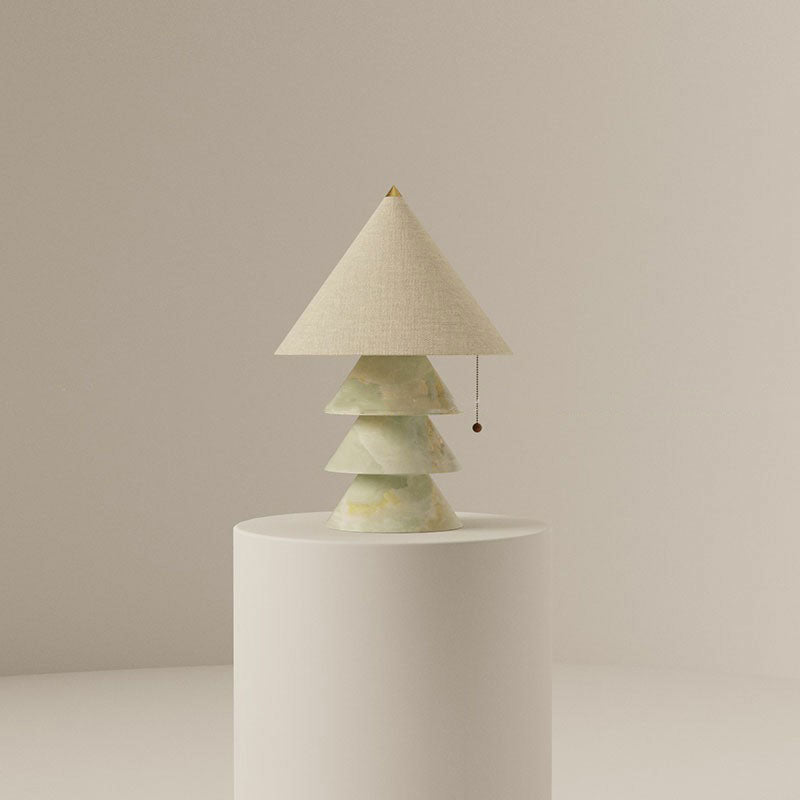 Pyramid Glow Table Lamp 11.4
