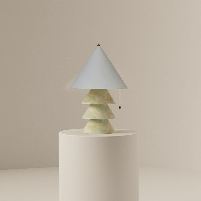 Pyramid Glow Table Lamp 11.4