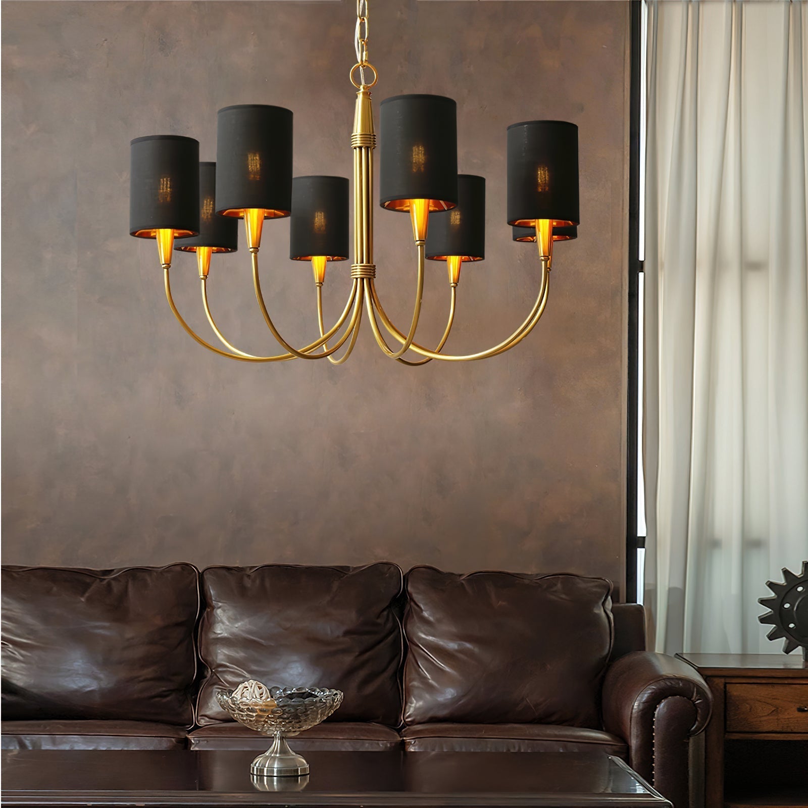Quincy Chandelier detail view 2