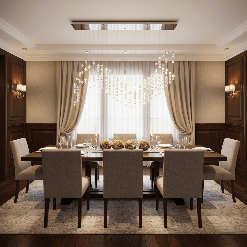 Raw Crystal Customizable Chandelier