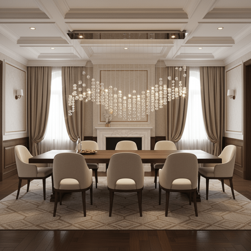 Raw Crystal Customizable Chandelier