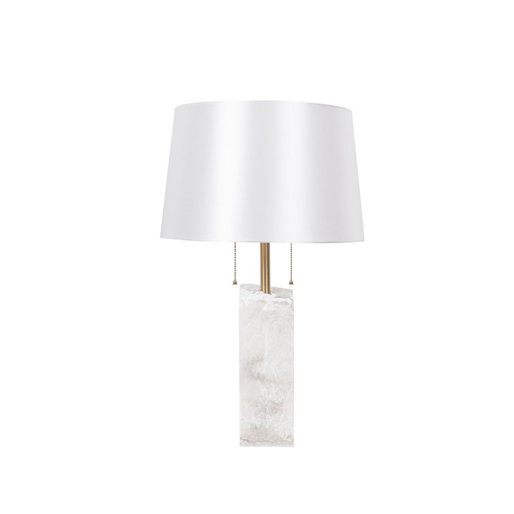 Raw Alabaster Accent Lamp Table Lamp