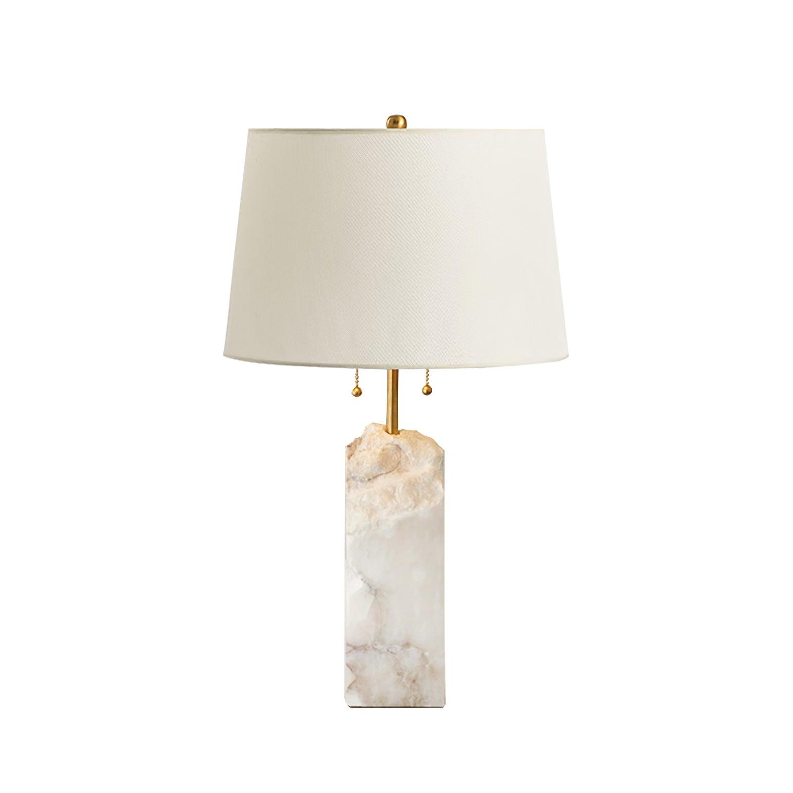 Raw Alabaster Accent Lamp Table Lamp