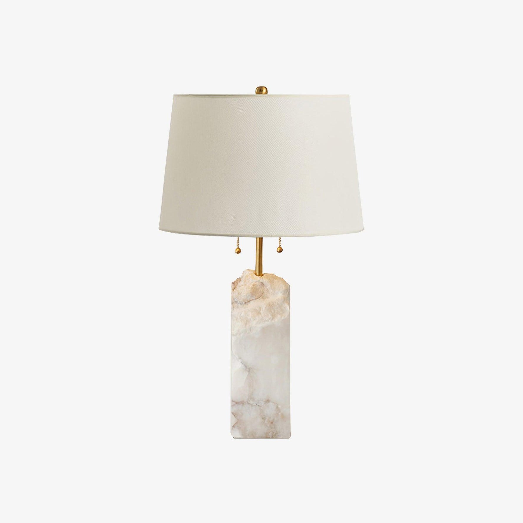 Raw Alabaster Accent Lamp Table Lamp