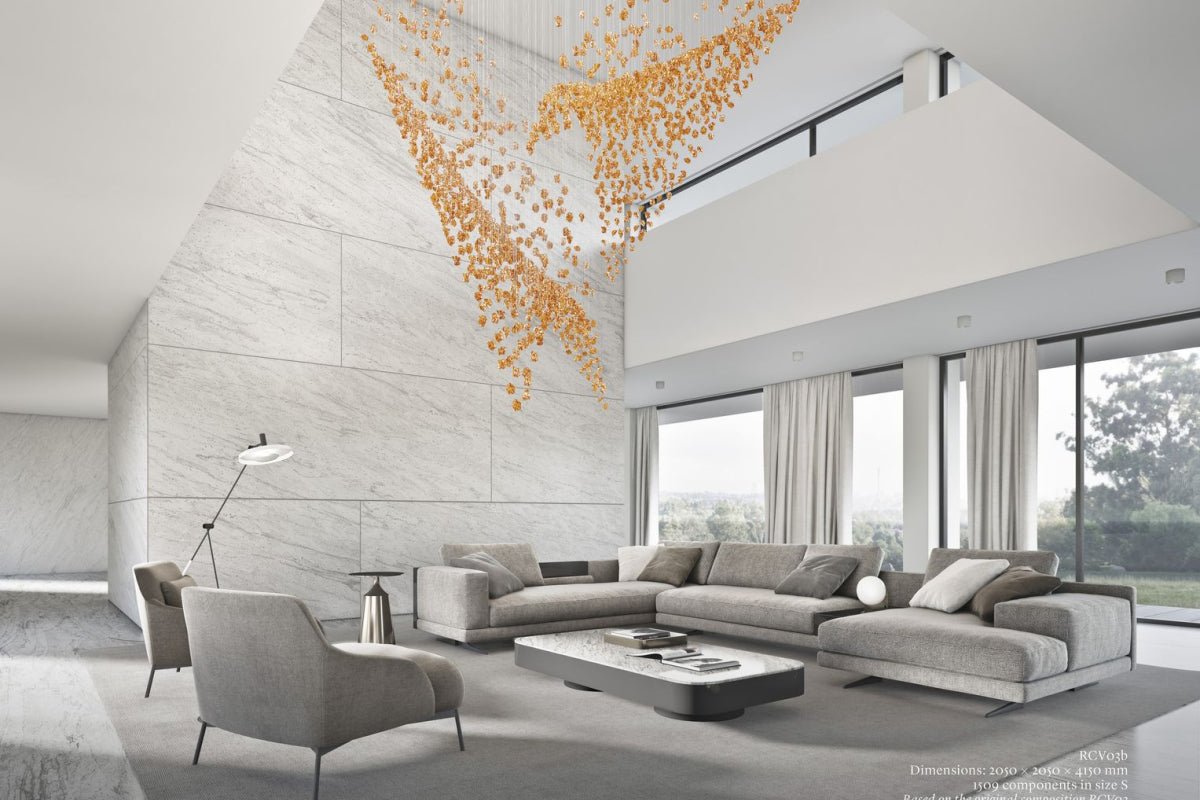 Raw Crystal Customizable Chandelier