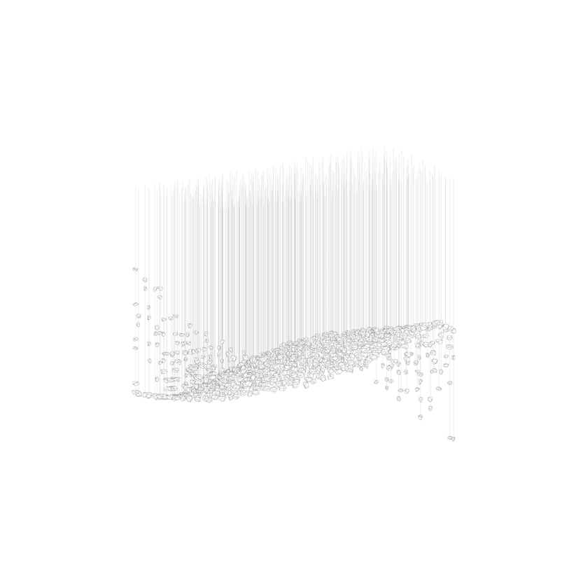 Raw Crystal Customizable Chandelier