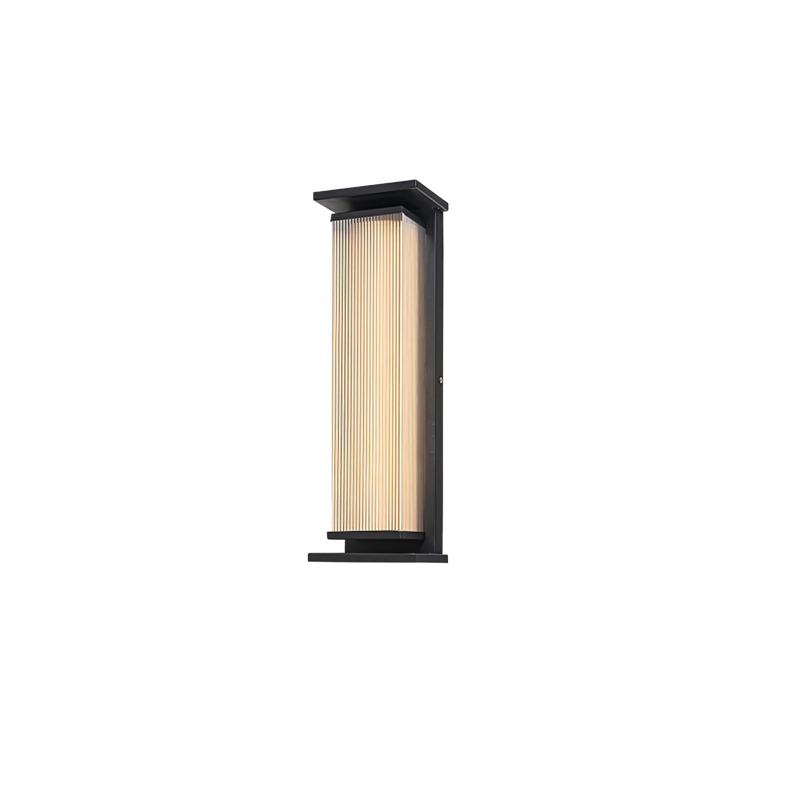 Rectangular Box Solar Outdoor Wall Lamp detail view 15