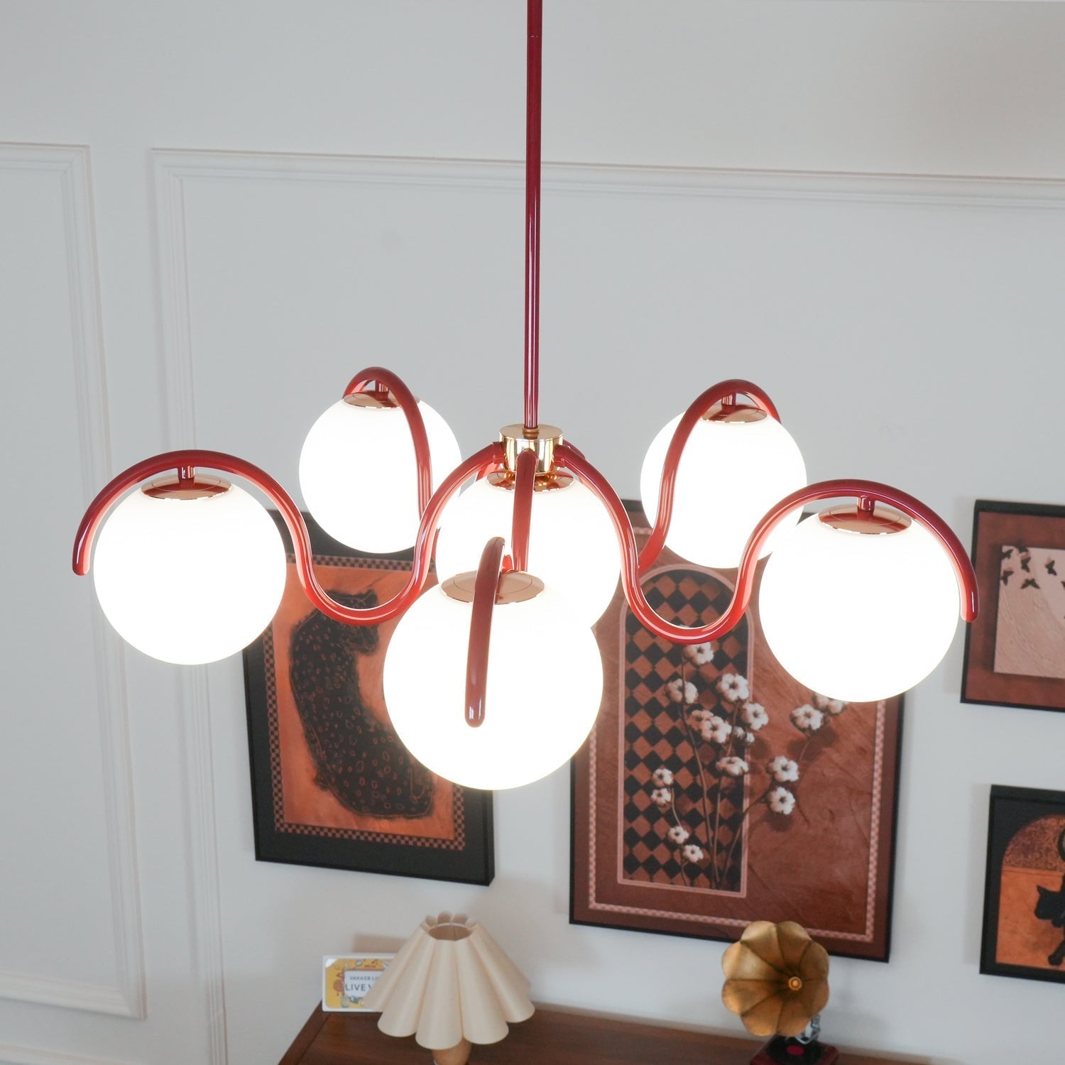 Reedway Curve Chandelier 27.2
