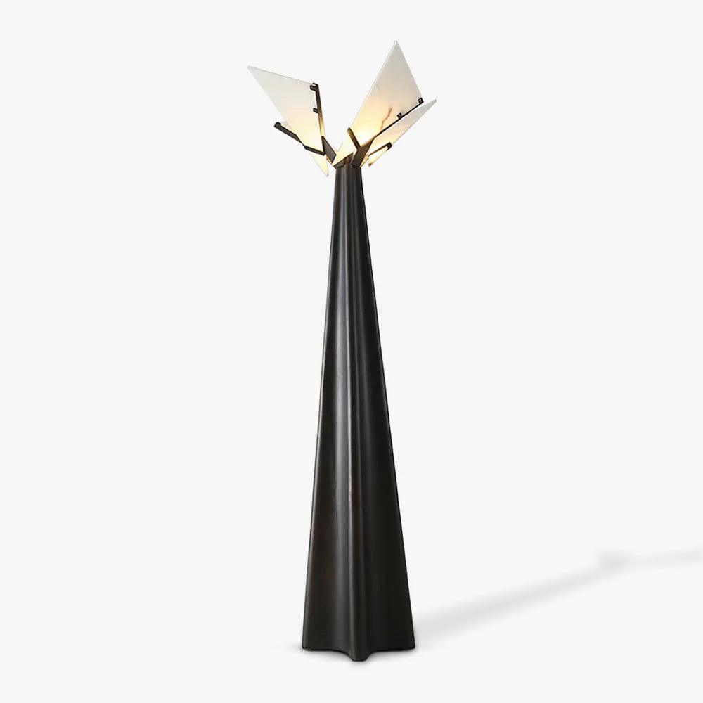 Religieuse Floor Lamp floor lamp in metal, iron, resin, alabaster | Tianguang Select