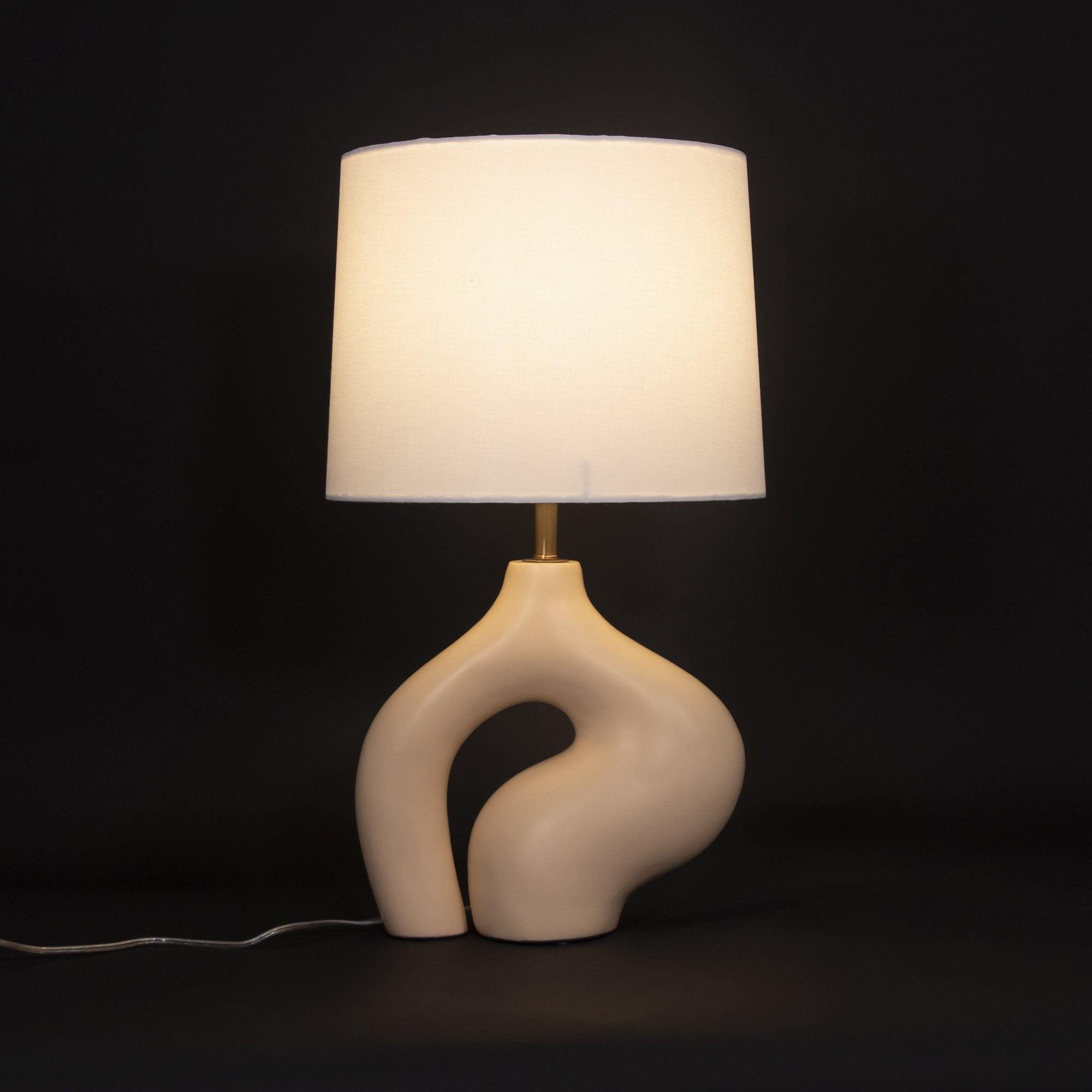 Resin Art Table Lamp 15.7