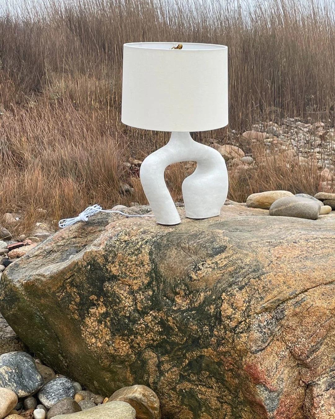 Resin Art Table Lamp 15.7