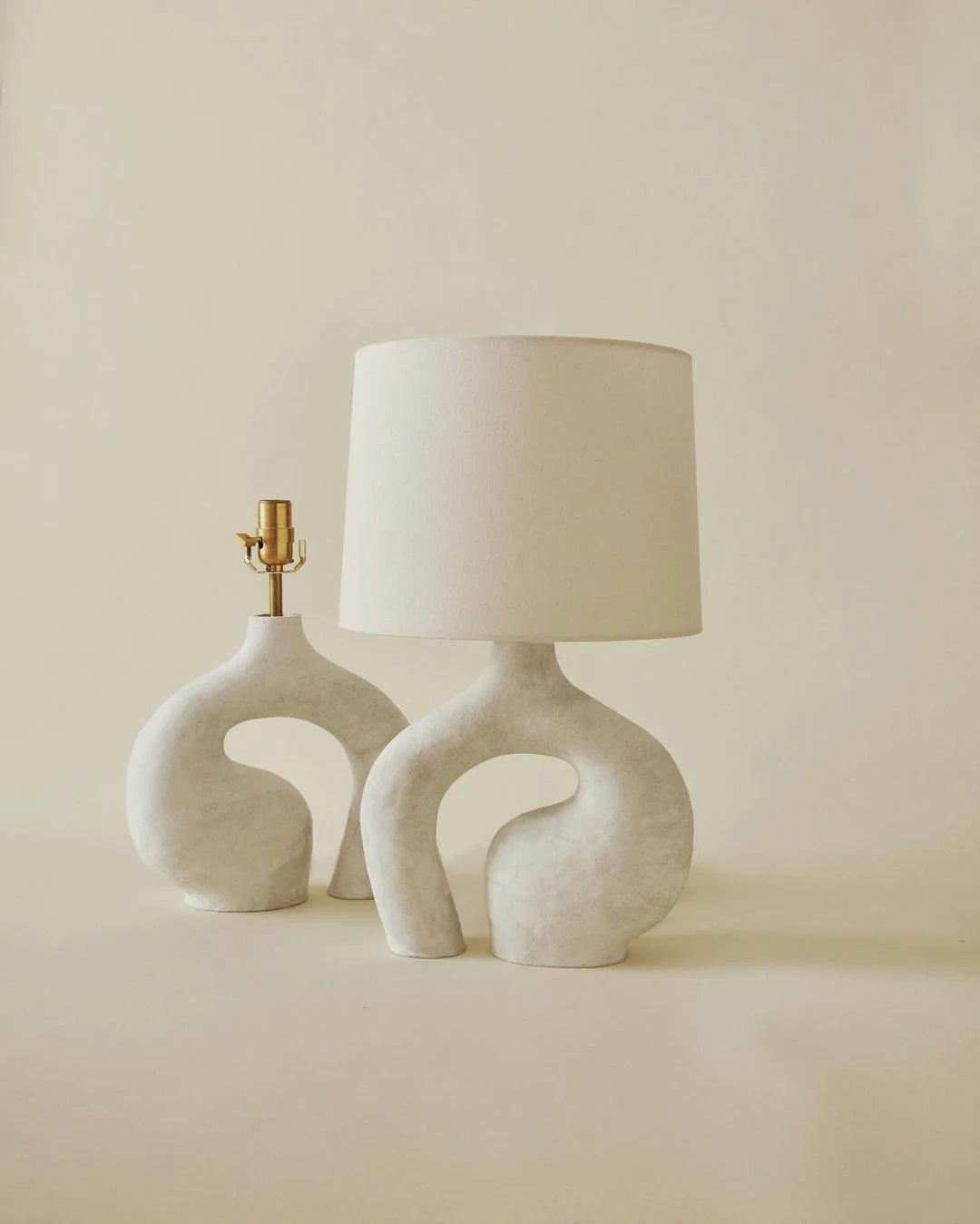 Resin Art Table Lamp 15.7