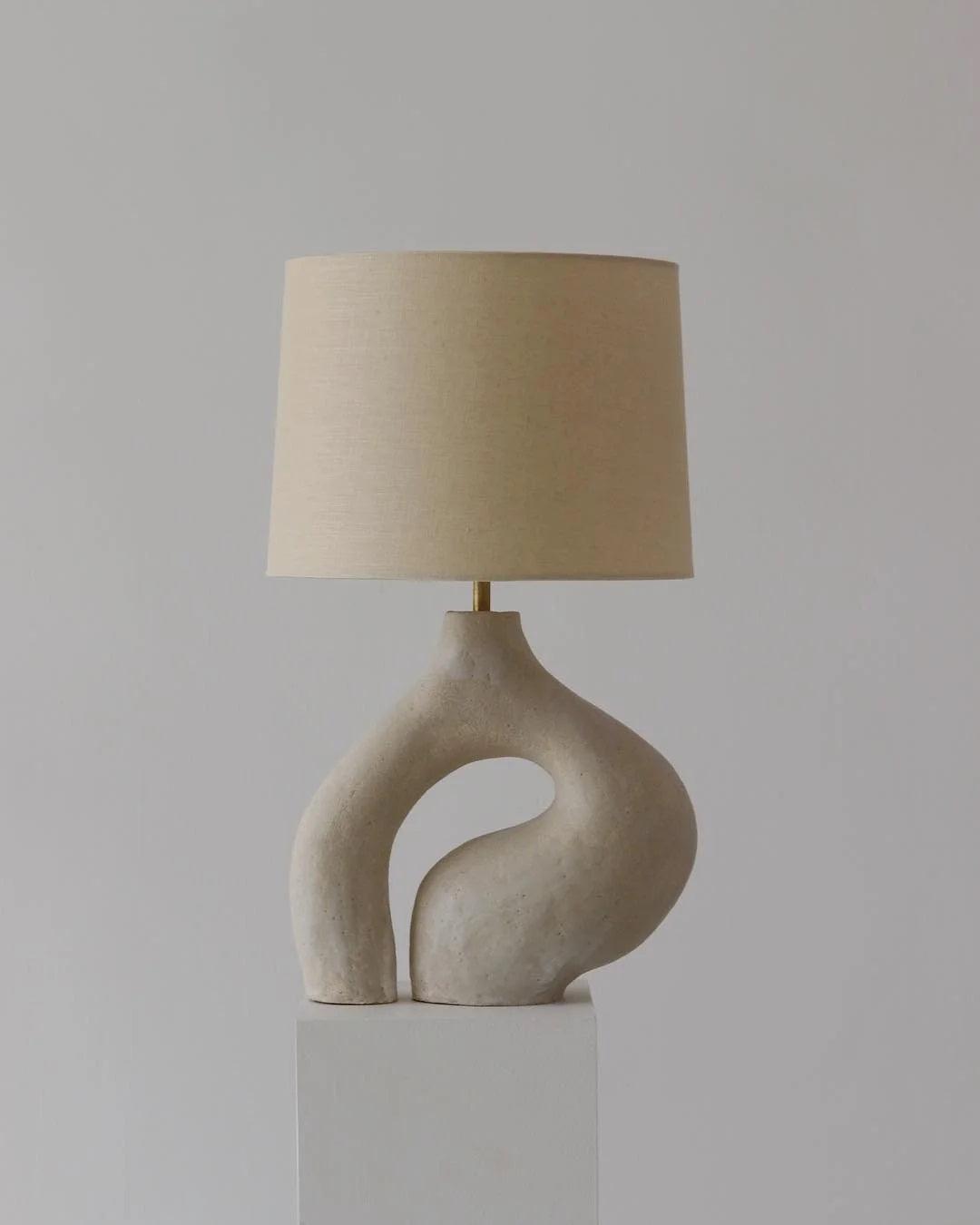 Resin Art Table Lamp 15.7