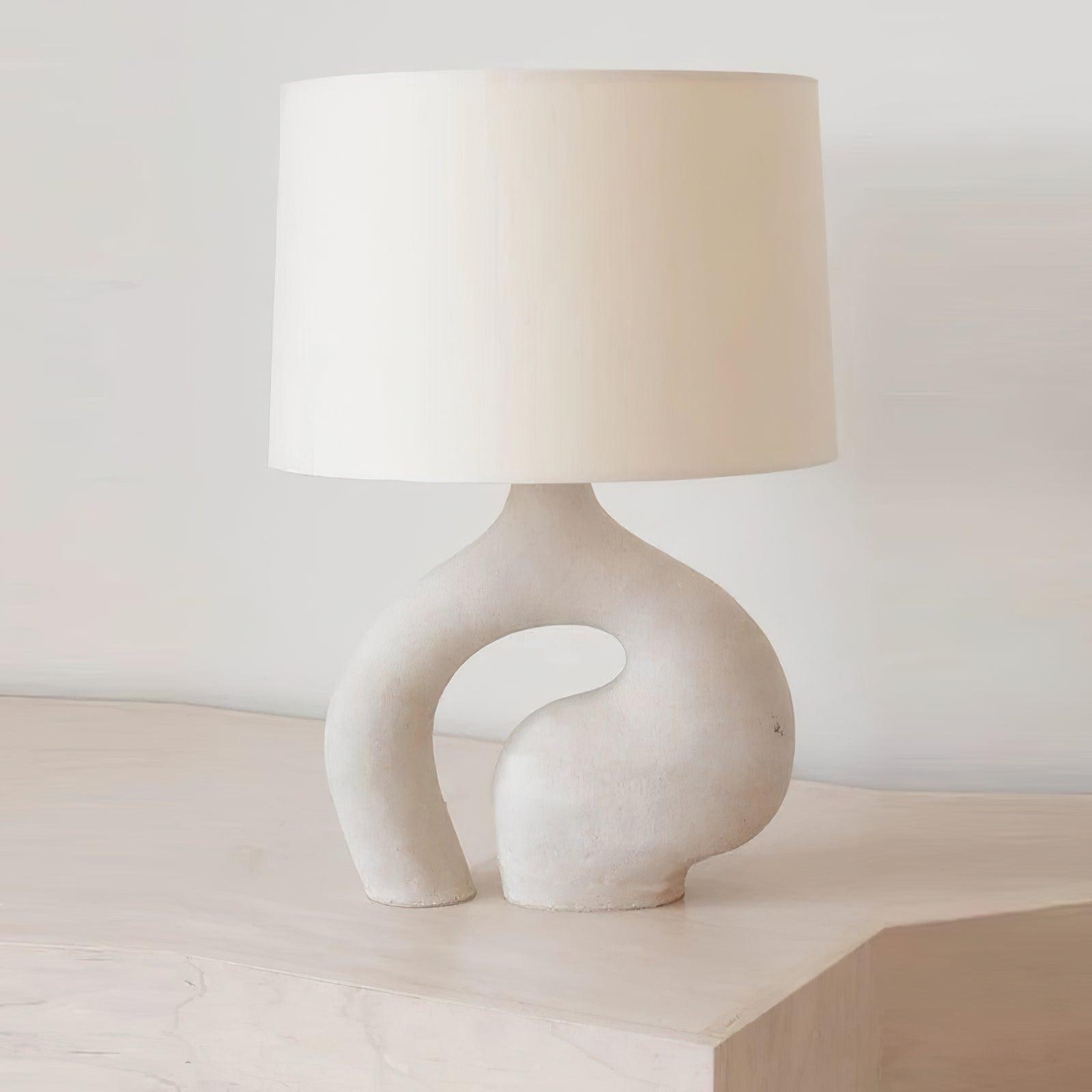 Resin Art Table Lamp 15.7