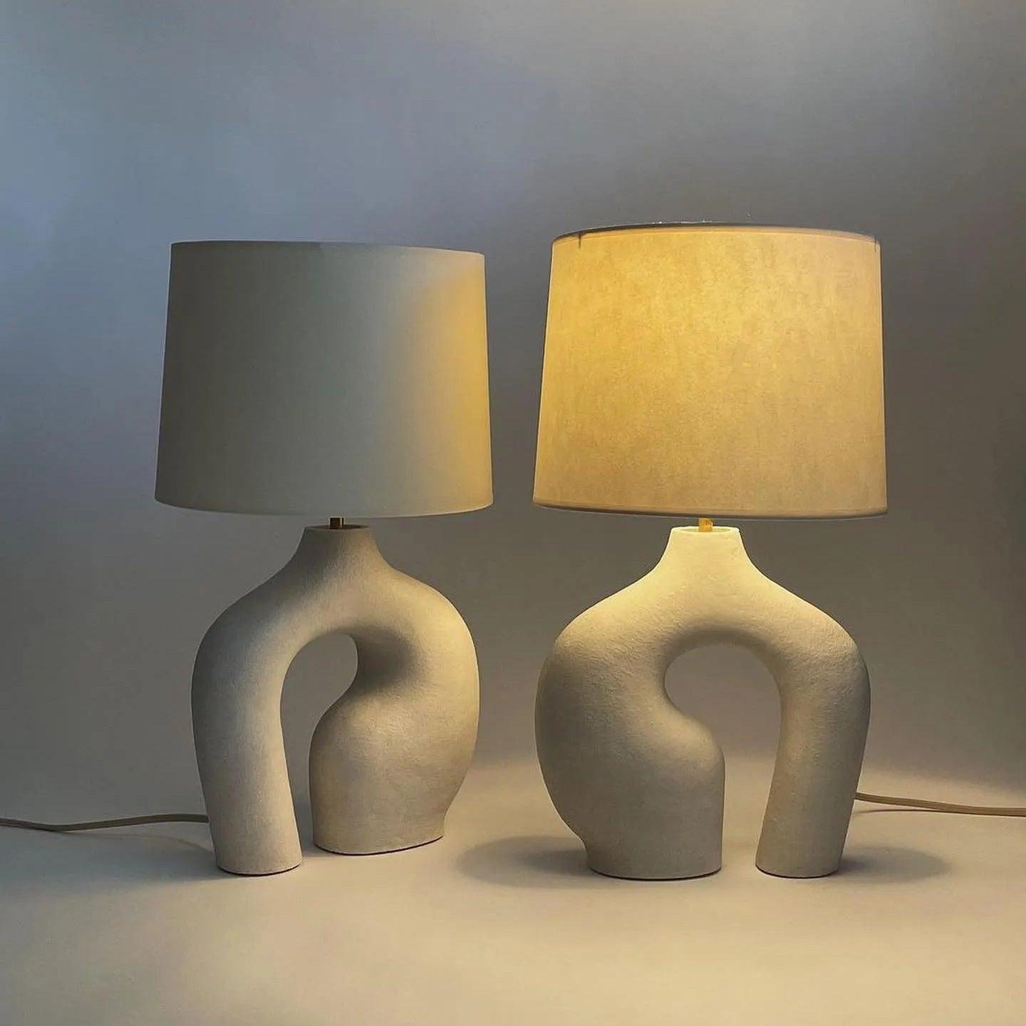 Resin Art Table Lamp 15.7