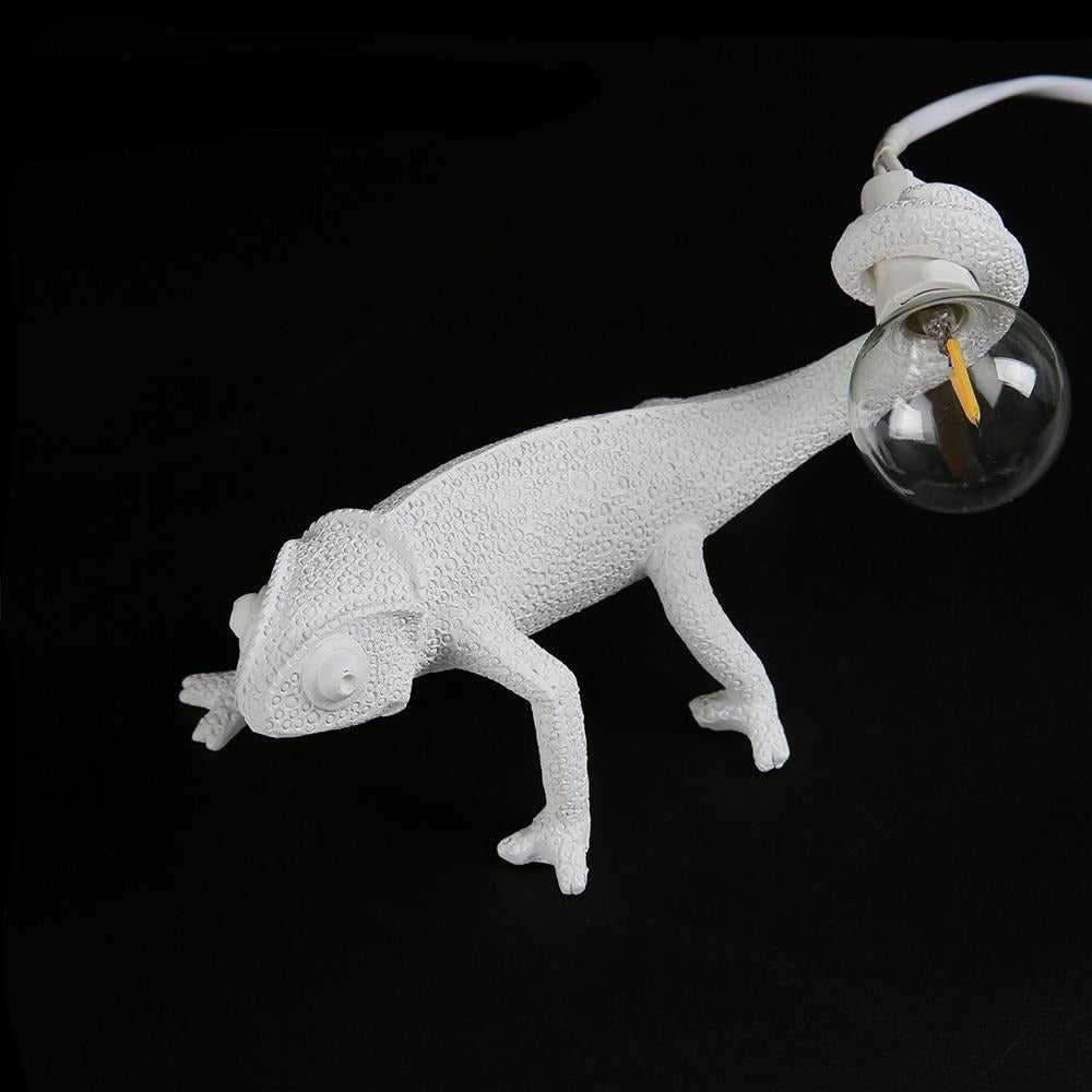 Resin Lizard Table Lamp 7.5