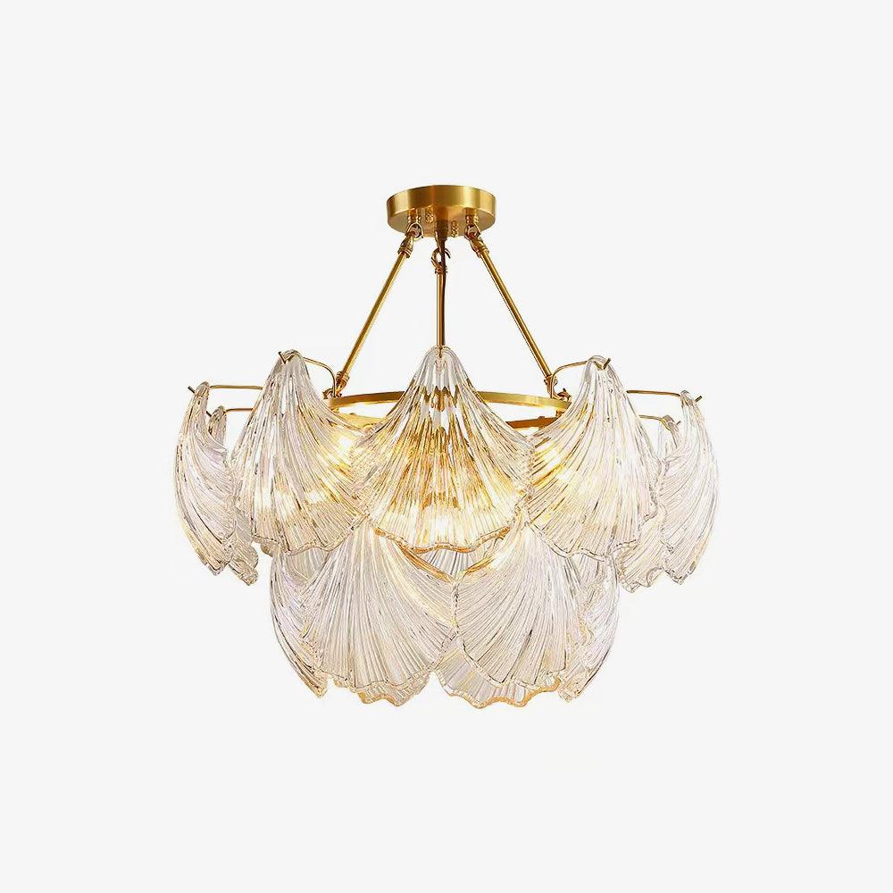 Ribbed Shell Ceiling Fixture Ceiling Light