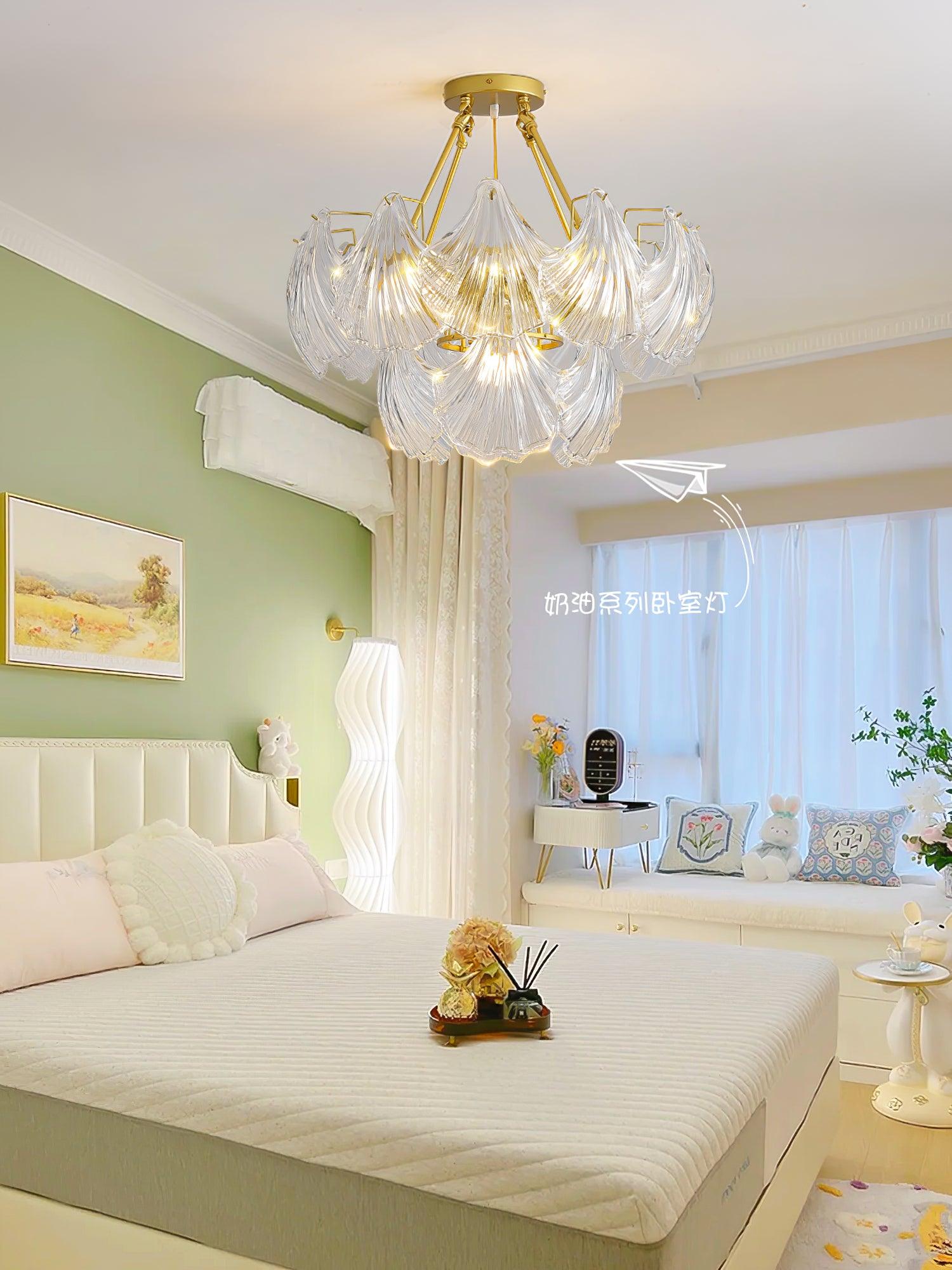 Ribbed Shell Ceiling Fixture Ceiling Light