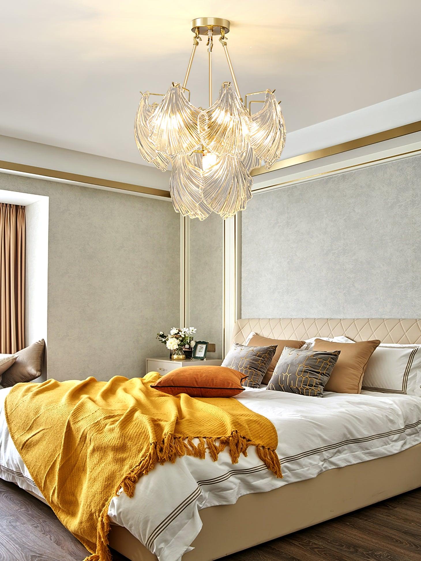 Ribbed Shell Ceiling Fixture Ceiling Light