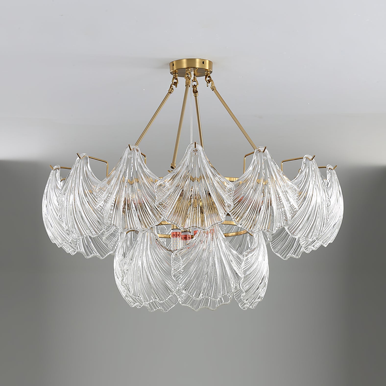 Ribbed Shell Ceiling Fixture Ceiling Light