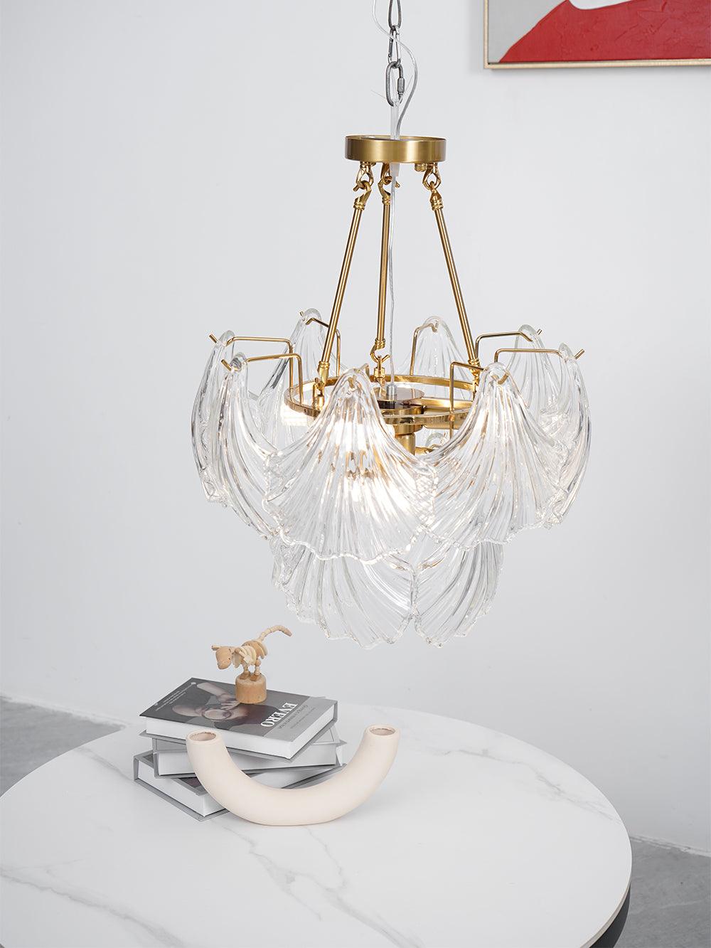 Ribbed Shell Ceiling Fixture Ceiling Light