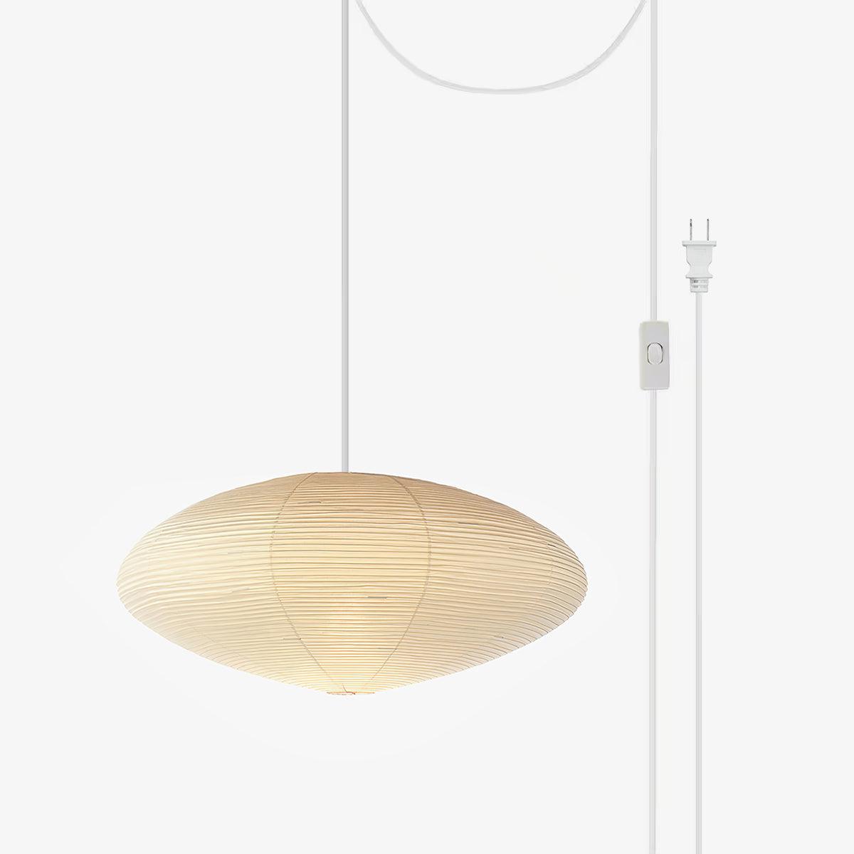 Washi Paper 15A Swag Lights Pendant Light