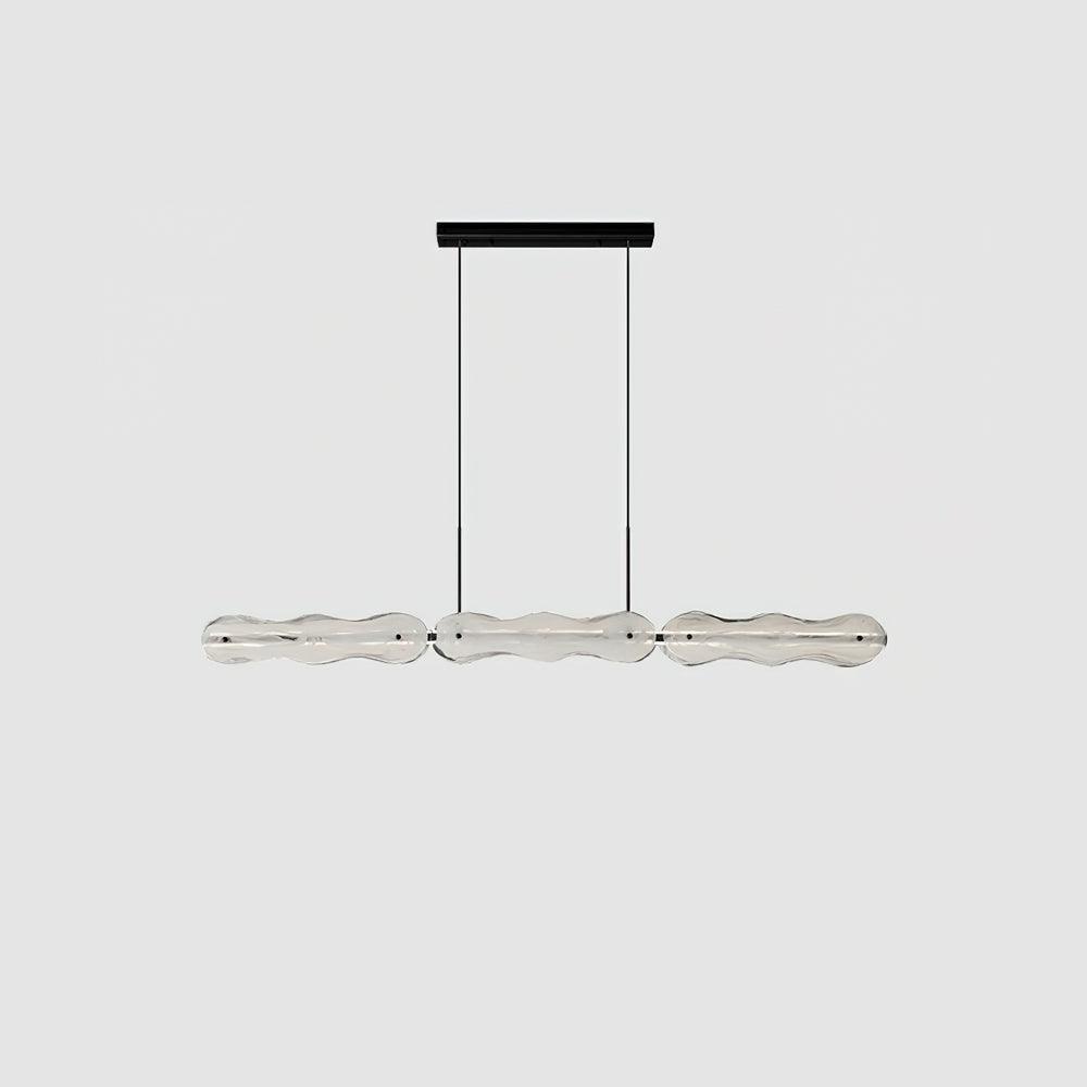 Ripple Glass Bar Chandelier