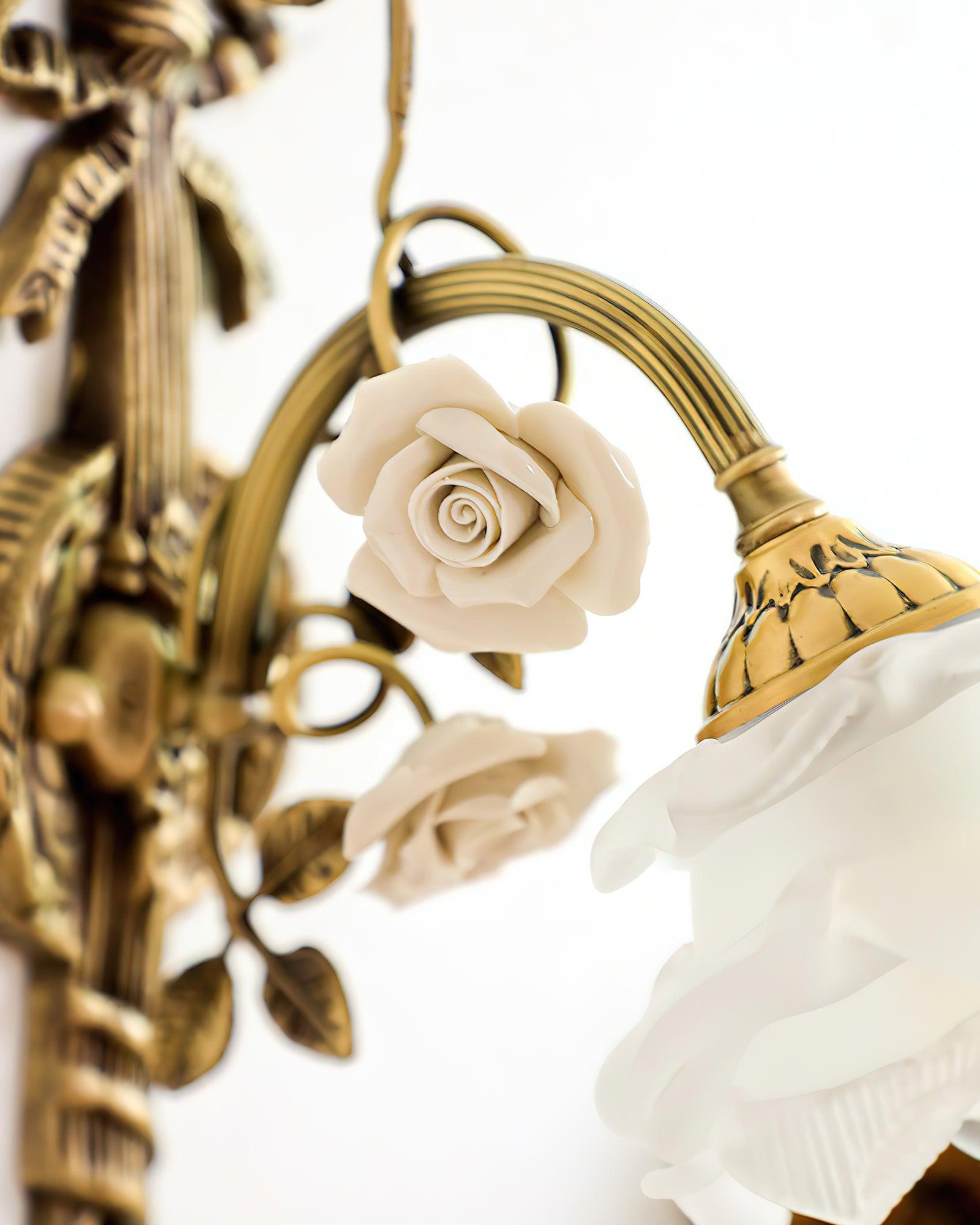 Rosalie Floral Wall Sconce 9.8