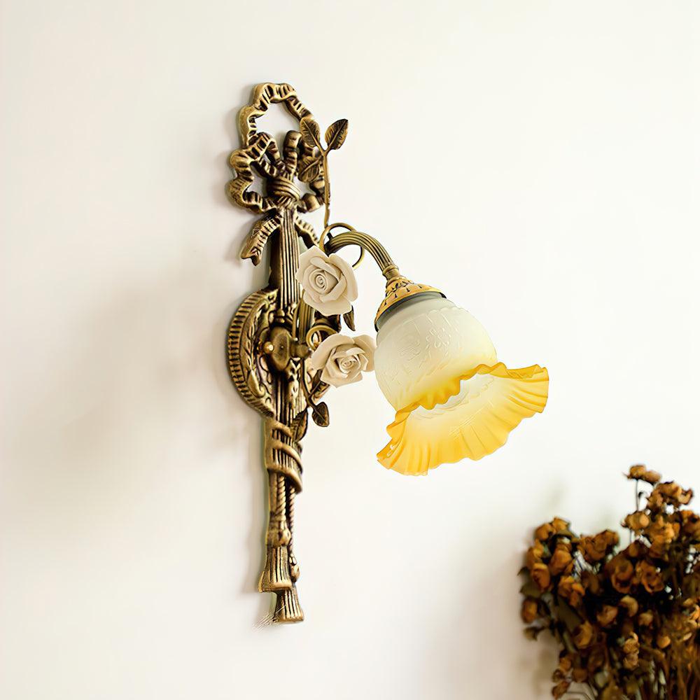 Rosalie Floral Wall Sconce 9.8