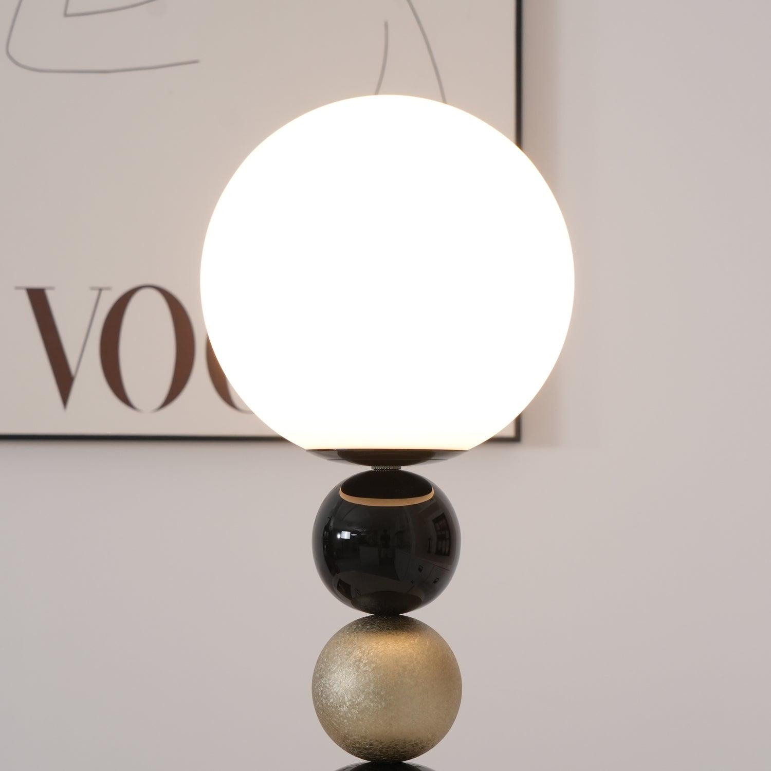 Round Balls Stacking Table Lamp 7.9