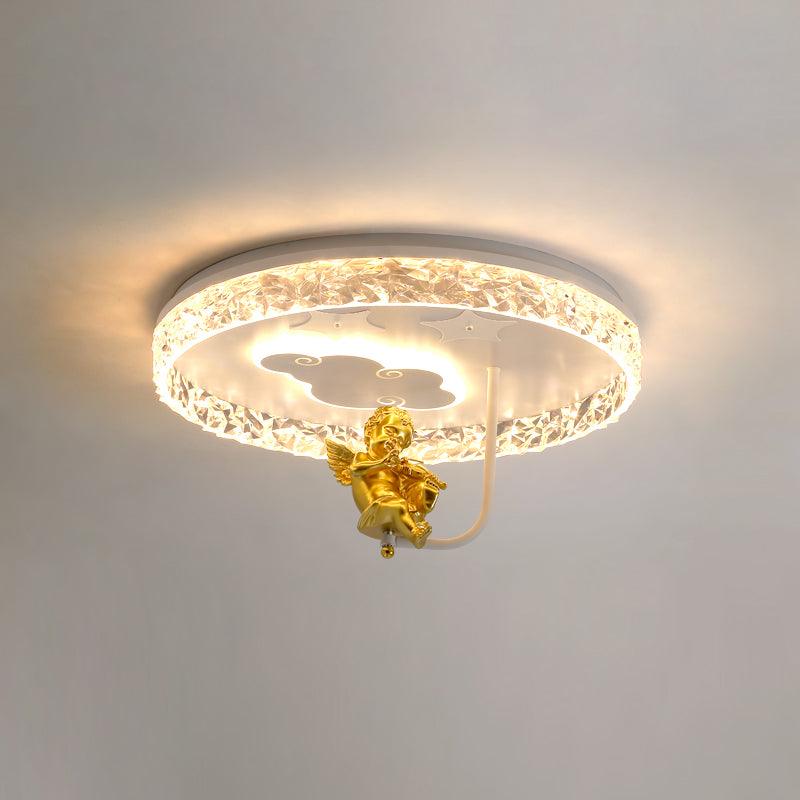 Round Carousel Children's Ceiling Light