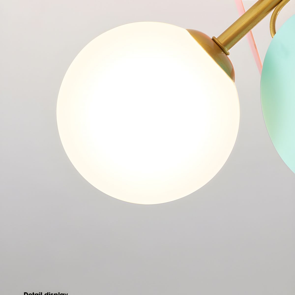 Round Macaron Ceiling Lamp Wall Sconce