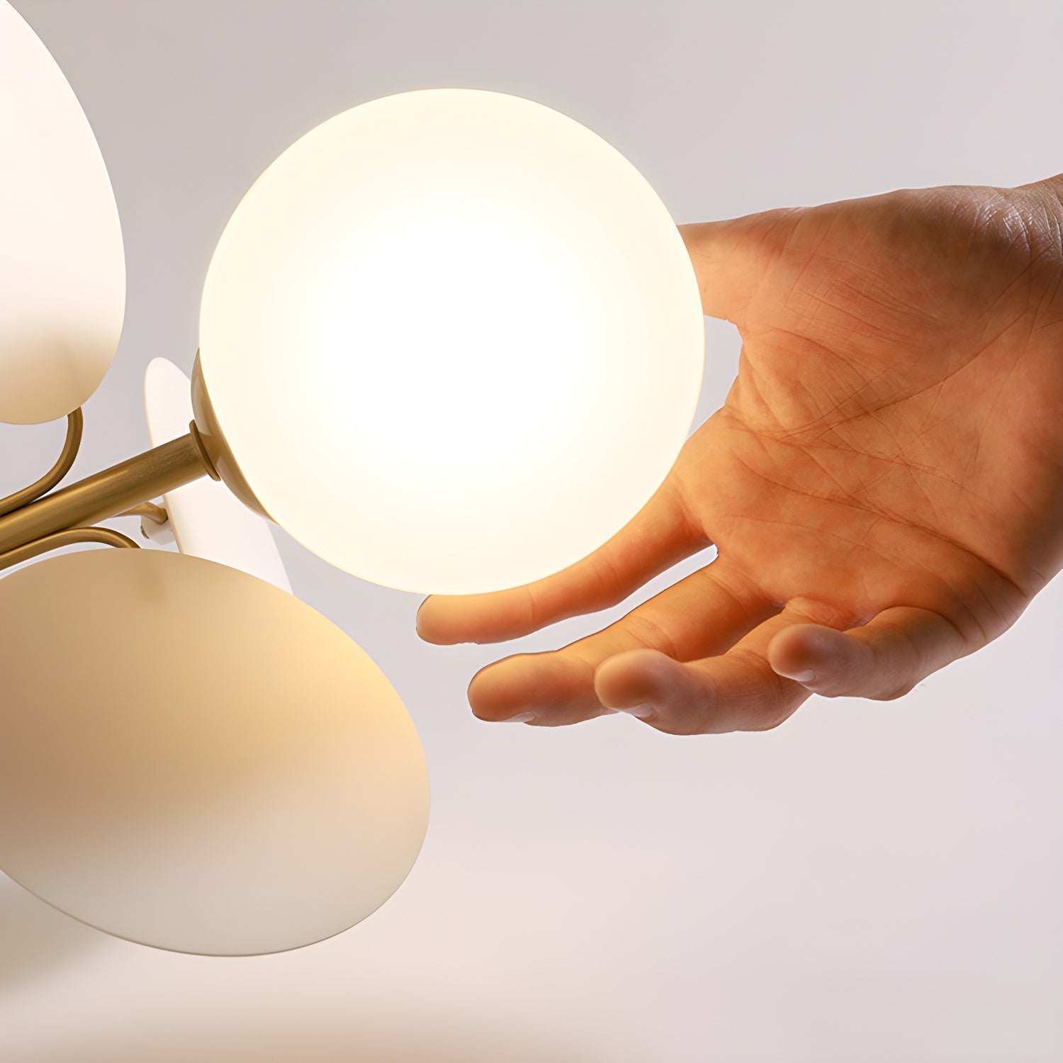 Round Macaron Ceiling Lamp Wall Sconce