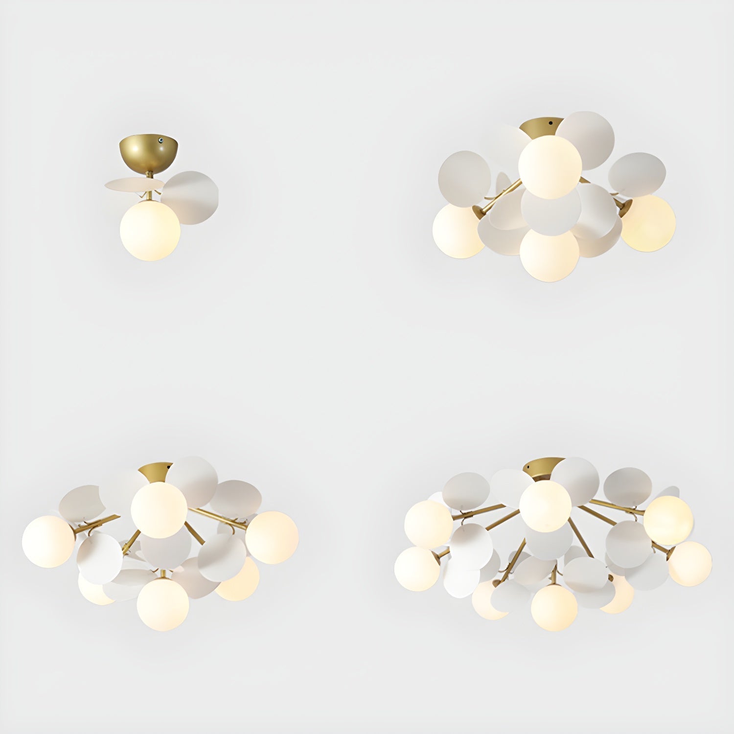 Round Macaron Ceiling Lamp Wall Sconce