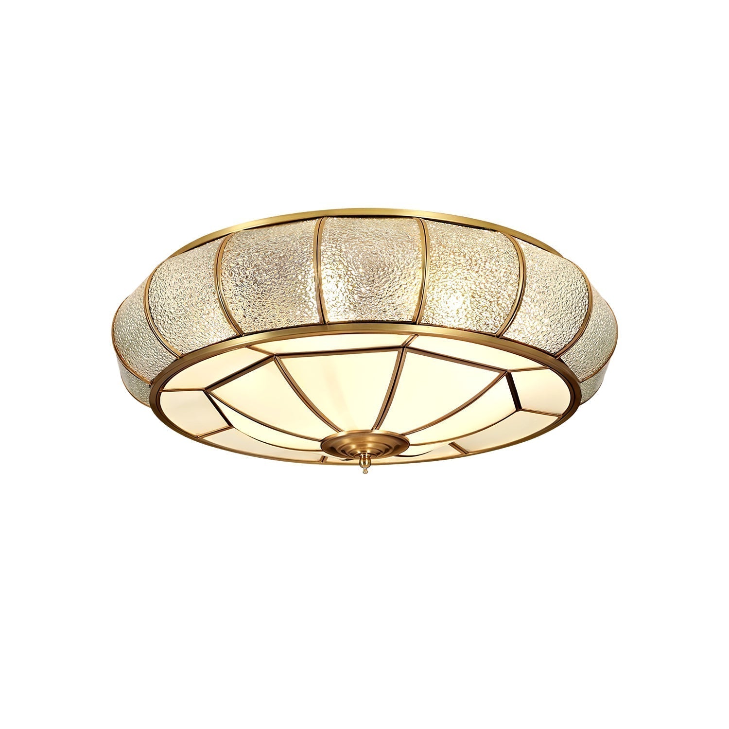 Round Textured Glass Ceiling Light — product detail 30