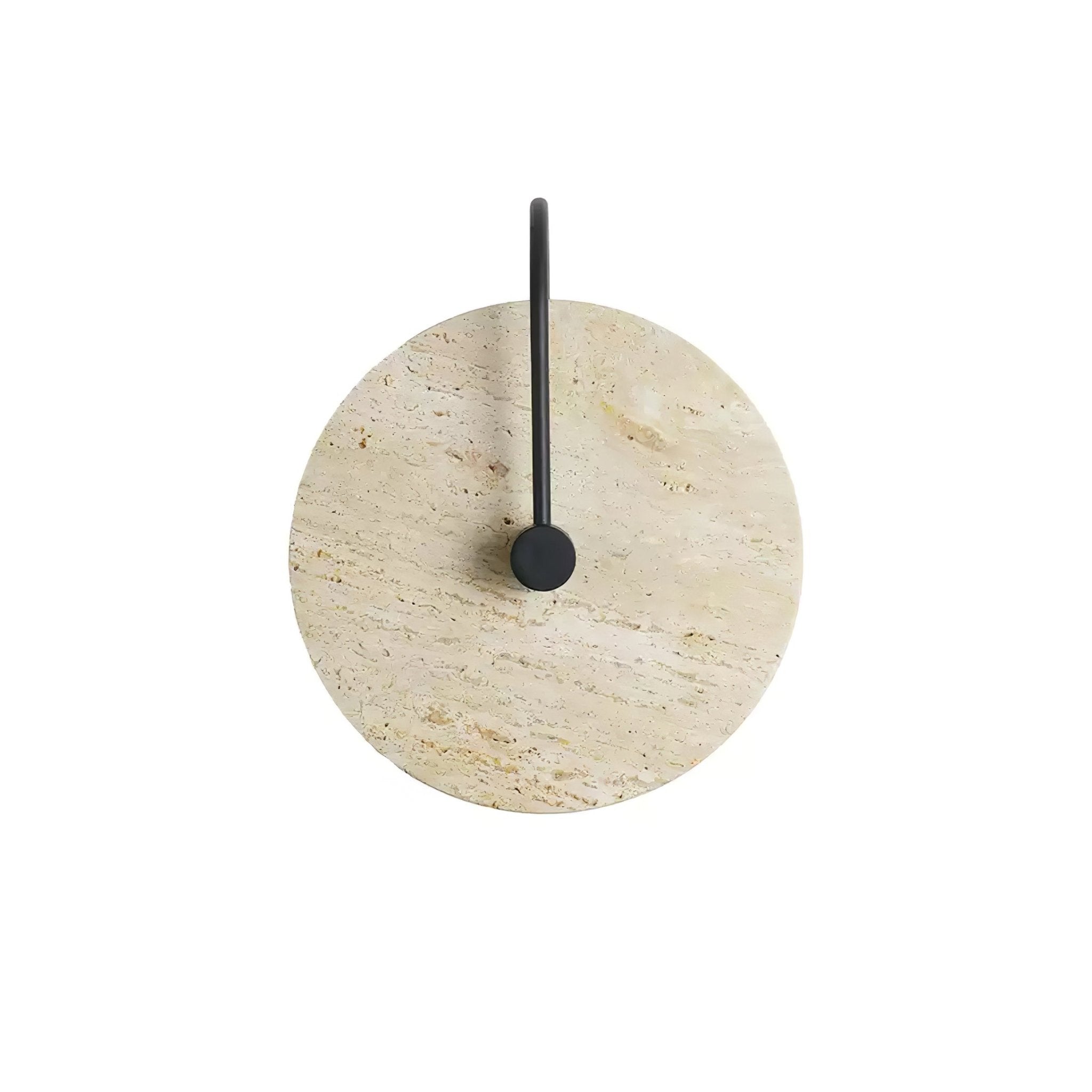 Round Travertine Wall-mounted Light Wall Lamp