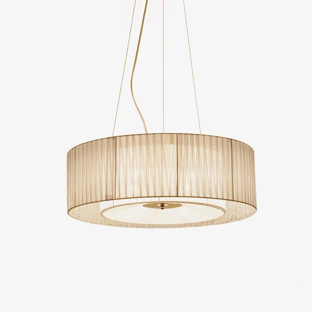 Ruffle Pleated Ceiling Light Fitting Pendant Lamp