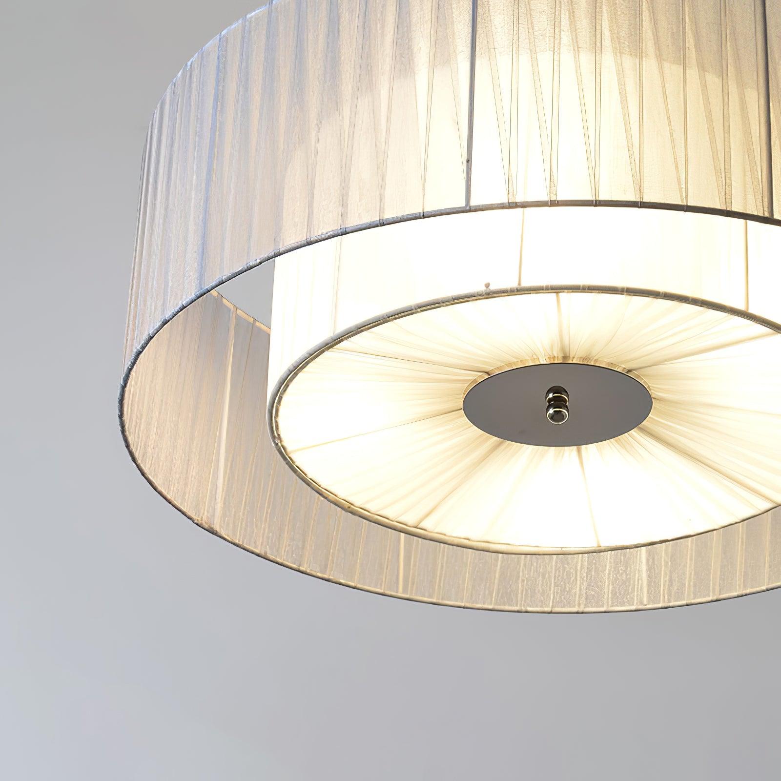 Ruffle Pleated Ceiling Light Fitting Pendant Lamp detail view 18