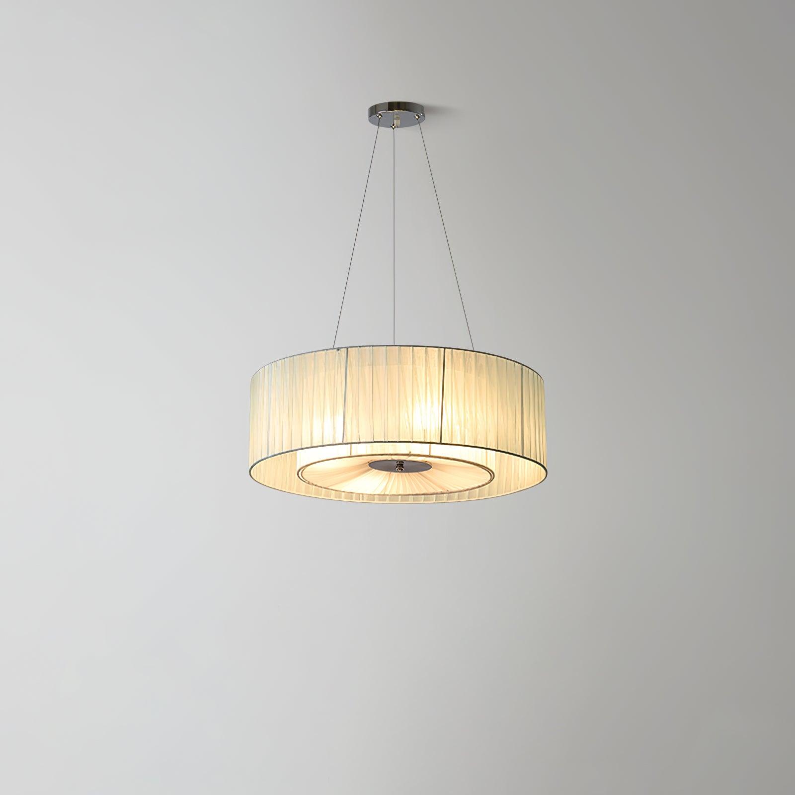 Ruffle Pleated Ceiling Light Fitting Pendant Lamp detail view 9
