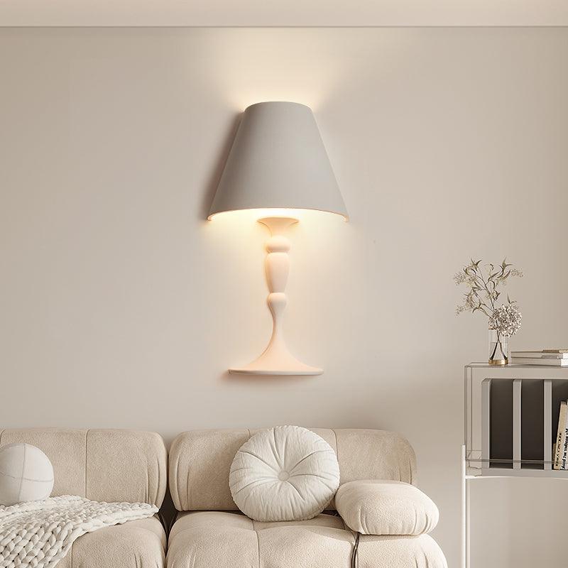Plaster Picture Wall Sconce