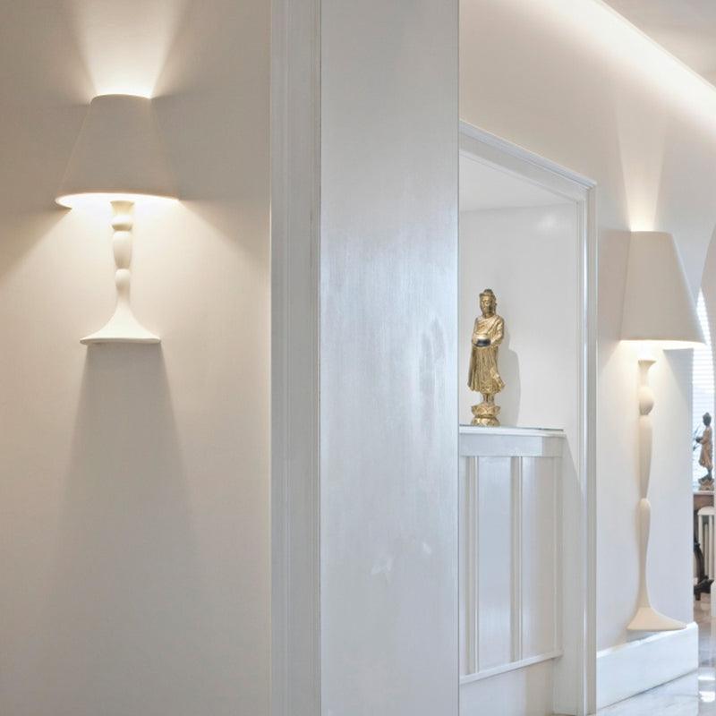 Plaster Picture Wall Sconce