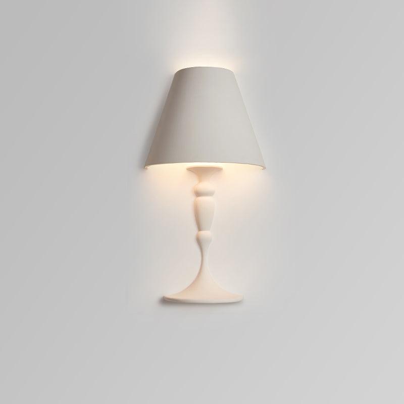 Plaster Picture Wall Sconce
