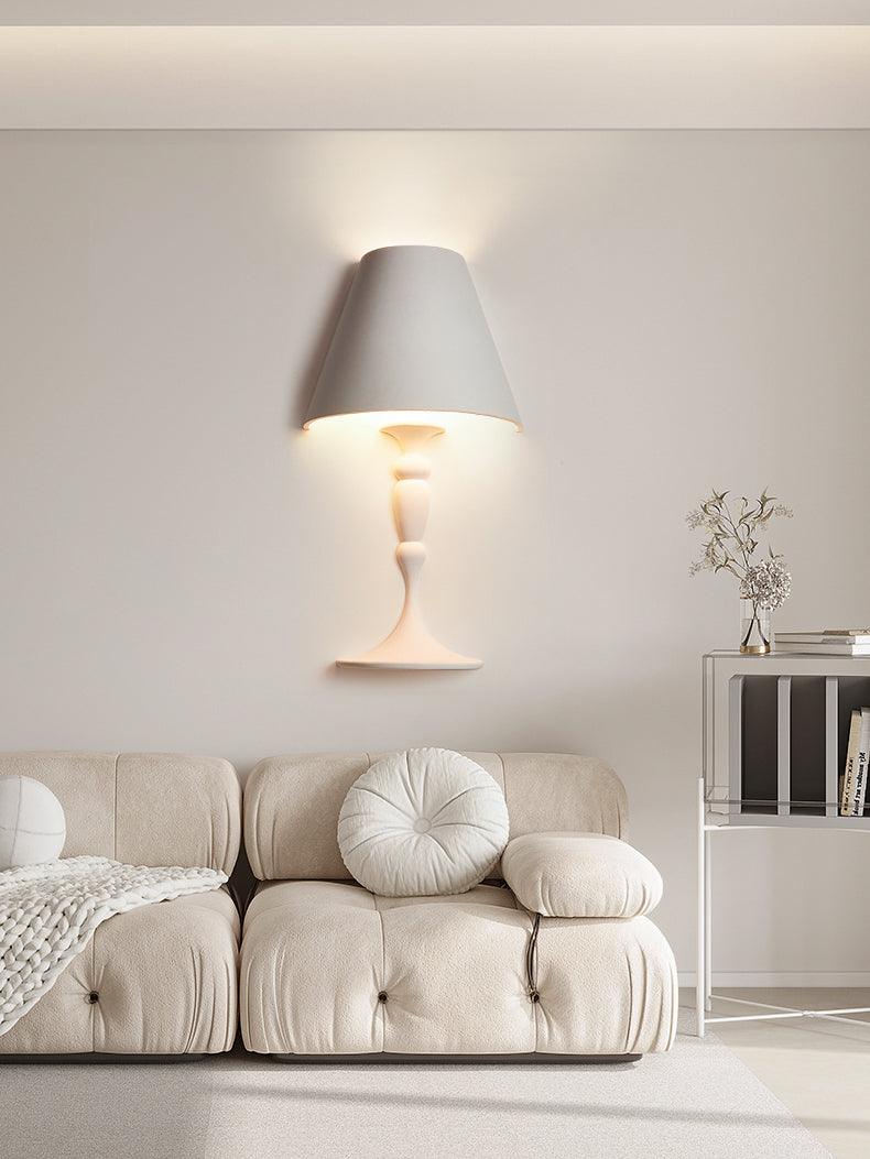 Plaster Picture Wall Sconce