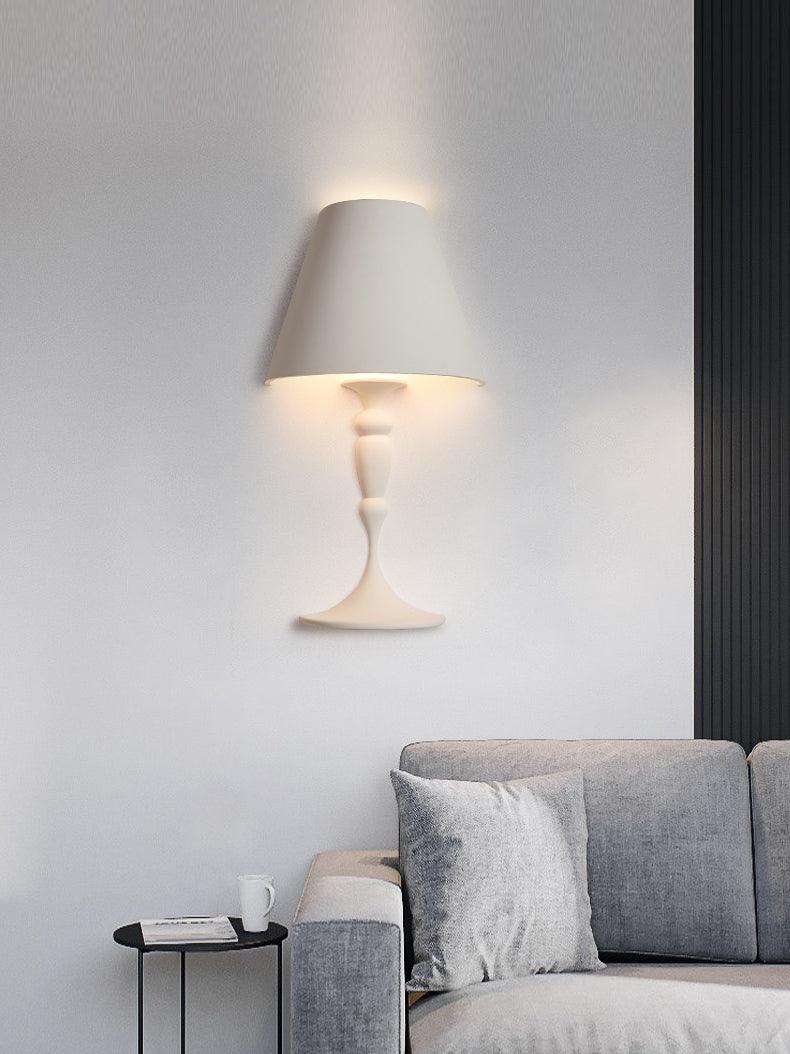 Plaster Picture Wall Sconce