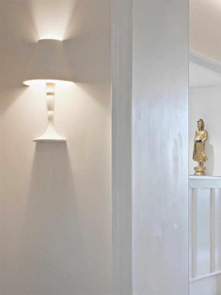 Plaster Picture Wall Sconce