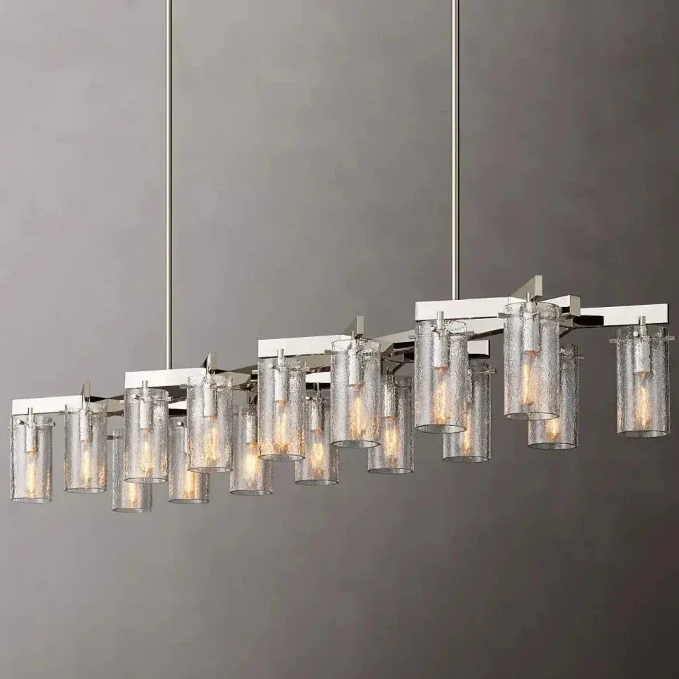 Leroi Chrome Dining Room Chandelier