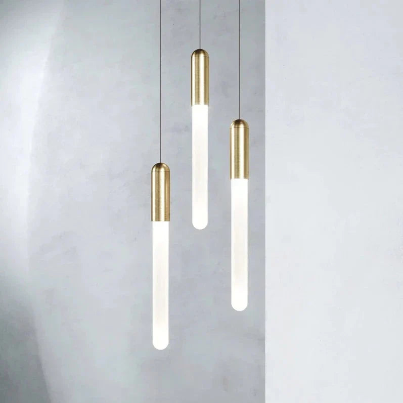 Villa Forci Duplex Staircase Foyer Chandelier, Gold
