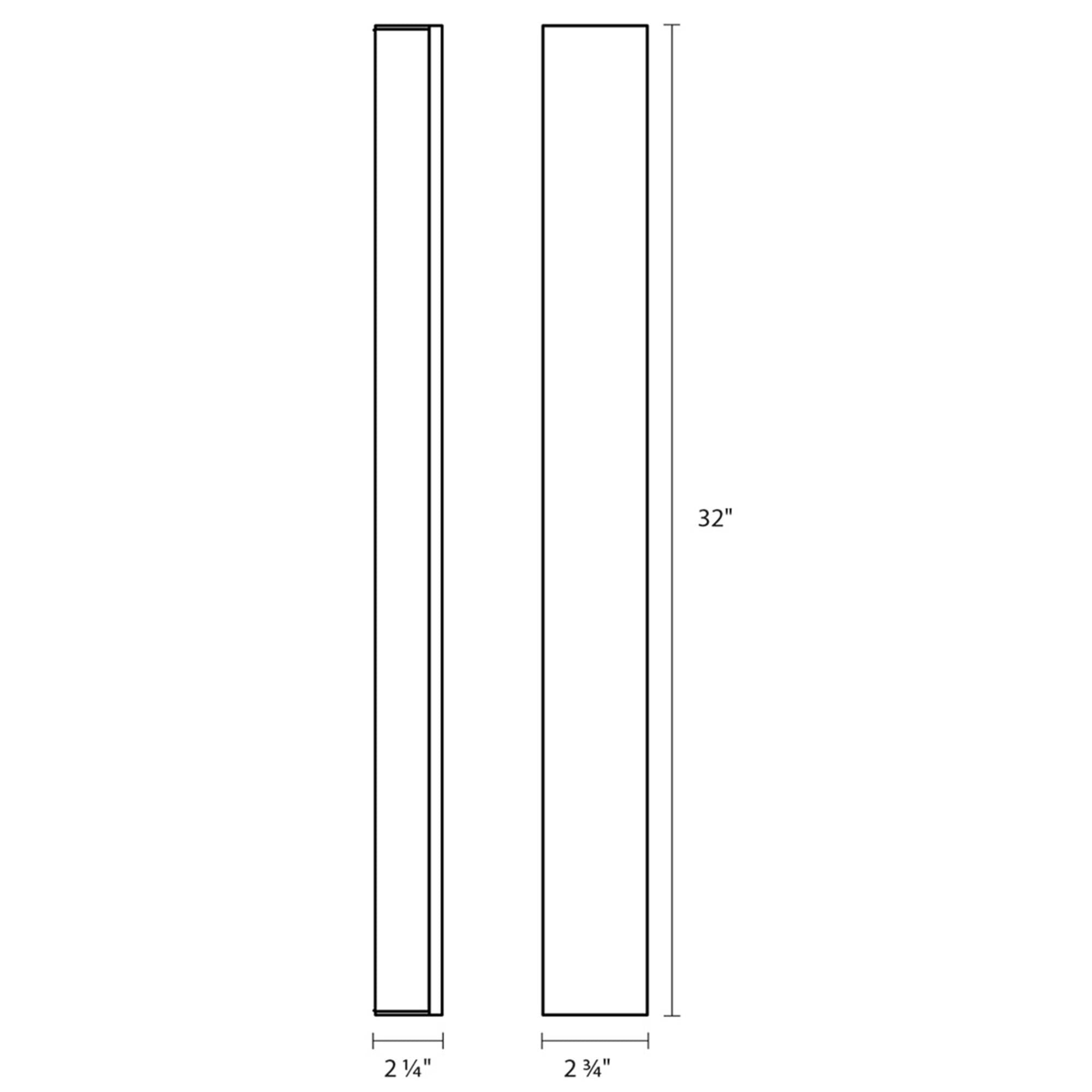 Solid Glass Bar 32 Inch Led Bath Vanity Fixture, Bathroom Vanity Light, detail 5