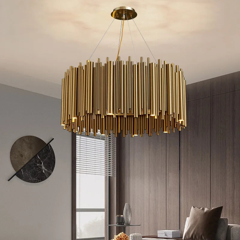 Vigo Brushed Stainless Steel Light Fixture