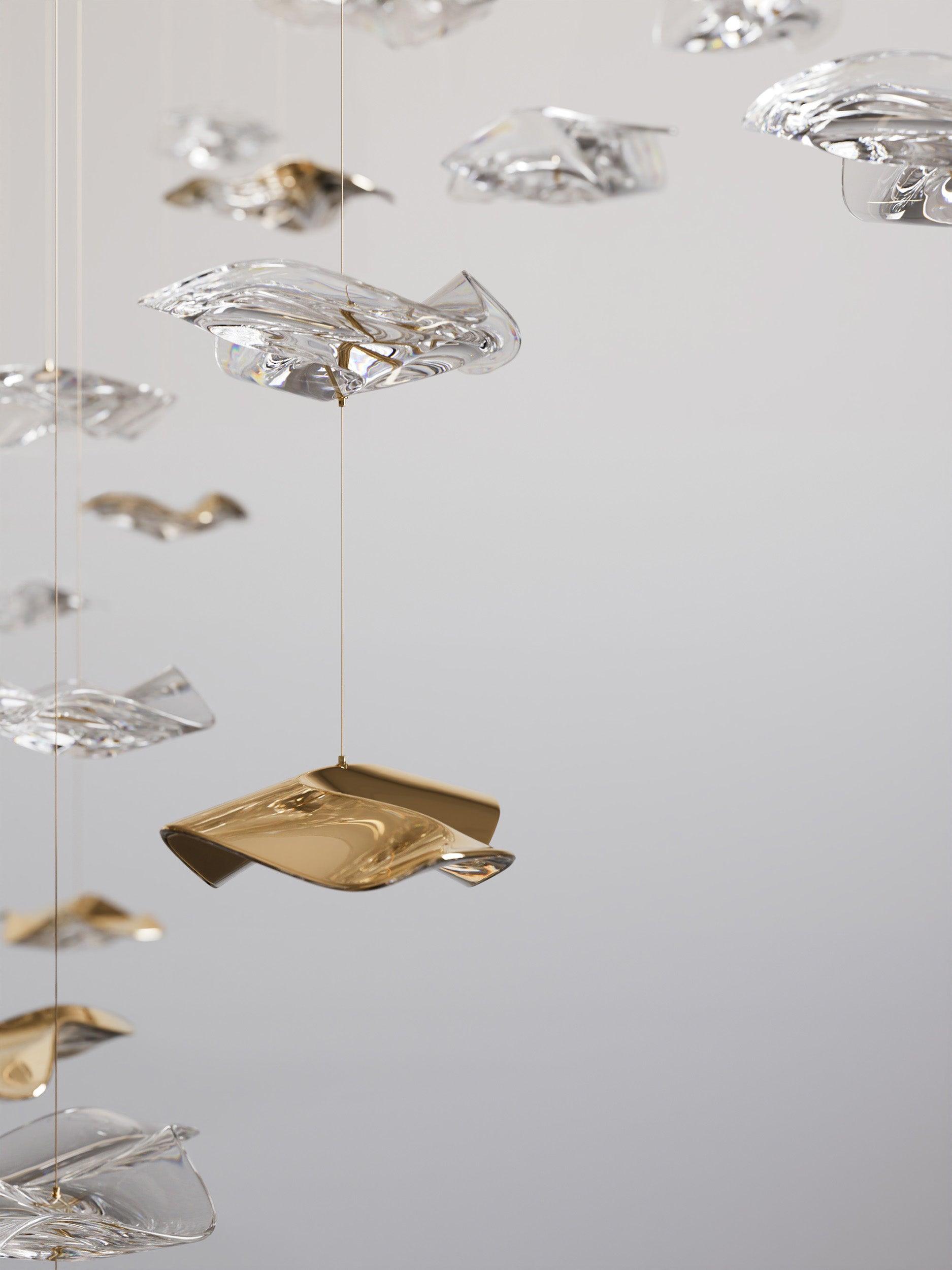 DIY Sand Sea Chandelier